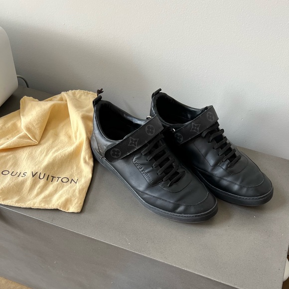 Louis Vuitton monogram eclipse mens sneakers size 13 - Picture 2 of 14